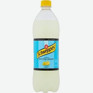 Напиток Швеппс Биттер Лимон безалкольный газированный импорт 0,85л
