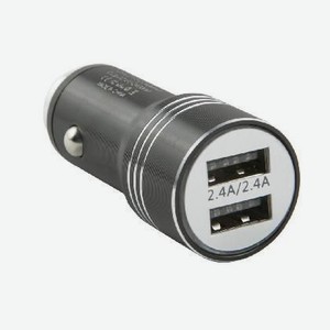 Автомобильное зарядное устройство РЭД ЛАЙН Tech 2 USB (модель AC-5), 2.4А черный