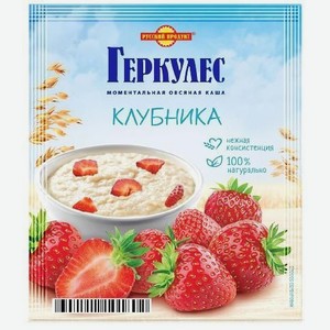 Каша овсяная Скороешка с клубникой 35г Русский продукт