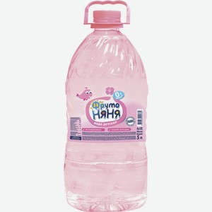Вода детская негазированная ФрутоНяня 5 л., 5 кг
