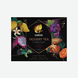 Чай CURTIS Dessert Tea Collect 6вкусов*30пакетов