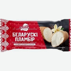 БЗМЖ Мороженое Беларусский пломбир ваниль ваф/ст 80г