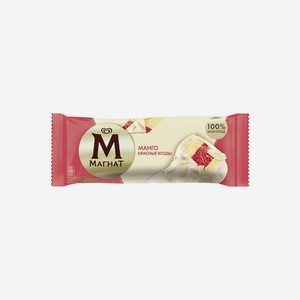 Мороженое Магнат эскимо в шоколаде Манго-красные ягоды 74 г