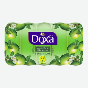 Мыло туалетное DOXA ECOPACK Яблоко 60 гр, 5 шт