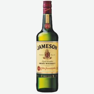 Виски «Jameson», 0.5 л, 40 %, Ирландия