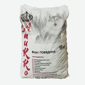 Атикко сухой корм для собак всех пород с нормальной активностью, мясной микс, 15 кг