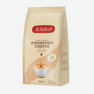 Кофе LeSelect Espresso Crema (зерно) 0,2 кг