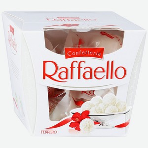 Конфеты Raffaello, с миндальным орехом, 150 г