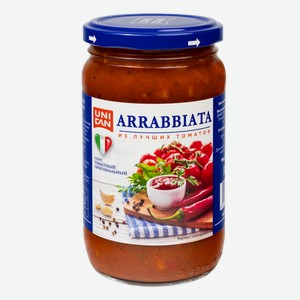 Соус UNI DAN томатный Аррабиата 350гр ст/б