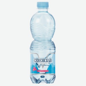 Питьевая вода СЕНЕЖСКАЯ газ. 0,5л