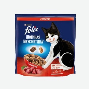 Корм для кошек  Феликс , мясо, 1,3 кг