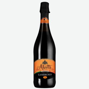 Шипучее вино Aleotti Lambrusco dell Emilia Rosso 0.75 л.