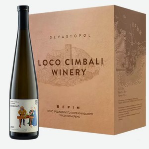 Вино тихое белое сухое Loco Cimbali RIESLING 2022 (6 шт.) 0.75 л