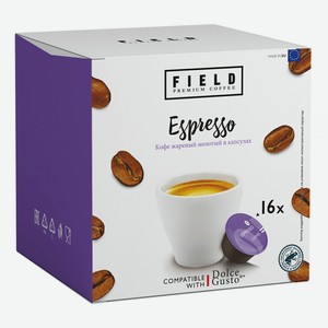 Кофе Field Espresso в капсулах 6 г х 16 шт