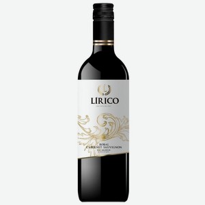 Вино красное Vicente Gandia Lirico Bobal Cabernet Sauvignon сухое 0.75л