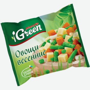 Овощи весенние Морозко Green, 400 г