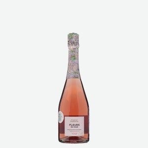 Вино игристое Chateau Tamagne Fleurs du Sud розовое полусухое 11% 0,75 л