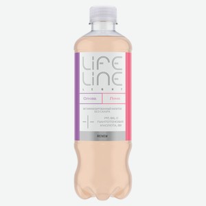 Напиток витаминизированный Lifeline негазированный Renew Light со вкусом Личи и Сливы, 500 мл