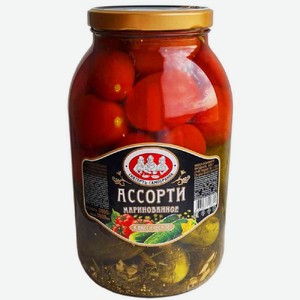 Ассорти овощное Скатерть-Самобранка, 3 л