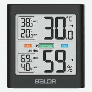 Термогигрометр BALDR B0135TH Black