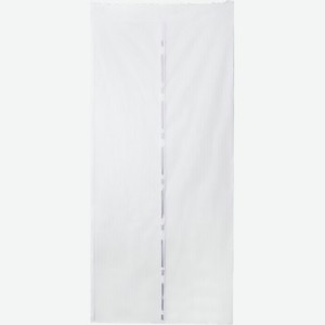 Антимоскитная сетка СИМАЛЕНД для дверей, 100х210 см, на магнитах, белая (1389830)