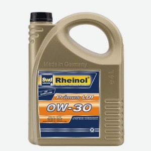 Масло моторное SWD Rheinol Primus LDI 0W-30 синтетическое, 4л Германия