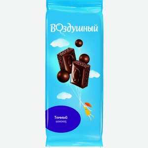 Шоколад Воздушный темный пористый, 85г Россия