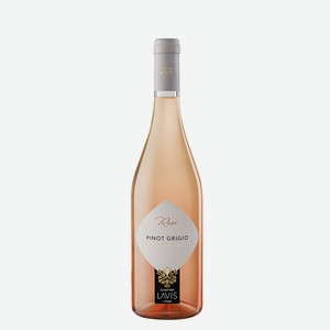 Вино Lavis Pinot Grigio Rose розовое сухое, 0.75л Италия