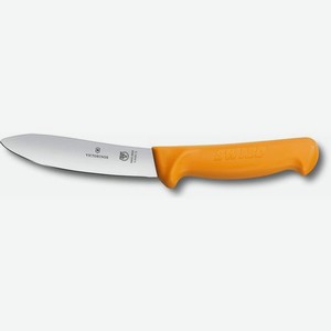 Нож Victorinox Swibo, для забоя/разделки, 130мм, заточка прямая, стальной, оранжевый [5.8429.13]