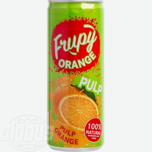 Напиток сокосодержащий с соком и апельсином Фрупи 0,25л