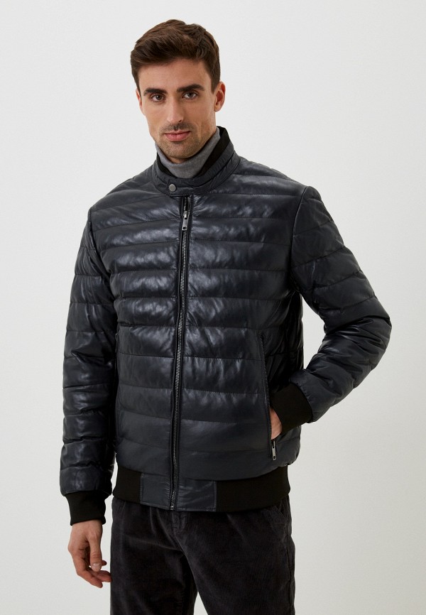 Куртка кожаная утепленная Urban Fashion for Men MP002XM1UCVK
