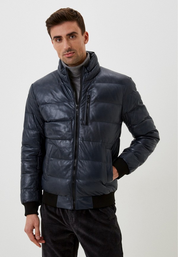 Куртка кожаная утепленная Urban Fashion for Men MP002XM1UCVE
