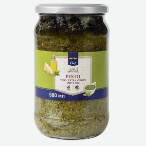 METRO Chef Соус песто с растительным и оливковым маслом, 580мл Италия
