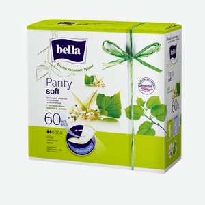 Прокладки ежедневные Bella Panty soft с экстрактом липового цвета, 60шт Россия
