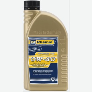Масло моторное SWD Rheinol Primus VS 0W-40 синтетическое, 1л Германия