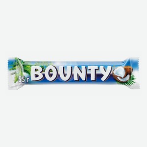 Батончик Bounty молочный шоколад с мякотью кокоса 55 г
