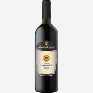 Вино Мастио делла Лоджи Санджовезе Рубиконе крас. сух. 11% 0,75 л /Италия/