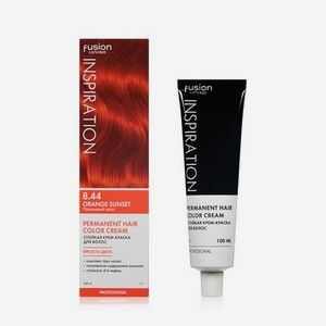 Стойкая крем - краска для волос Concept Fusion Inspiration 8.44 Orange Sunset ( Оранжевый закат ) 100мл