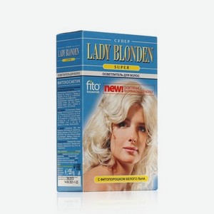 Осветлитель для волос ФИТОкосметик Lady Blonden с фитопорошком белого льна 35г