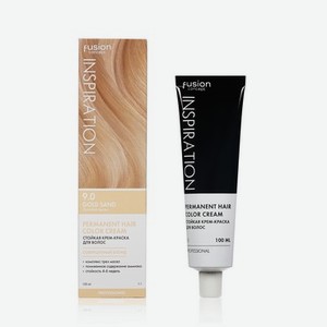 Стойкая крем - краска для волос Concept Fusion Inspiration 9.0 Gold Sand ( Золотой песок ) 100мл
