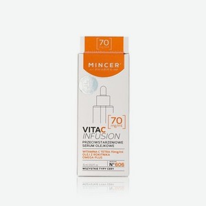 Антивозрастная масляная сыворотка для лица Mincer Pharma Vita C Infusion 15мл