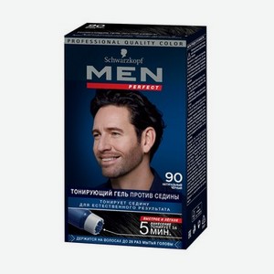 Оттеночный гель Schwarzkopf Men Perfect мужской для волос 90 Натуральный черный