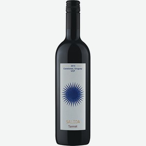 Вино Салида Таннат красное сухое 12,5% 0,75л /Уругвай/