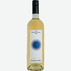 Вино Салида Совиньон Блан белое сухое 12,5% 0,75л /Уругвай/
