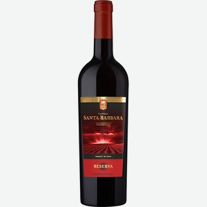 Вино Кастильо Санта Барбара Резерва красное сухое 7,5-15% 0,75л /Испания/