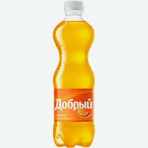 Напиток газированный б/алк.Добрый Апельсин 0.5л /Россия/