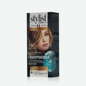 Стойкая крем - краска для волос Stylist Color Pro 7.0 , Светло-русый , 120мл