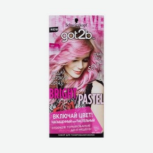 Оттеночный бальзам для волос Got2B Bright/Pastel 093 Шокирующий розовый 80мл