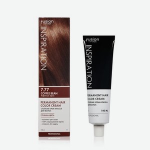 Стойкая крем - краска для волос Concept Fusion Inspiration 7.77 Coffee Bean ( Кофейные зёрна ) 100мл