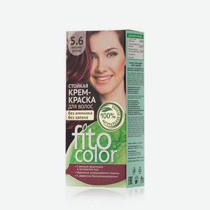 Стойкая крем - краска ФИТОкосметик FitoColor для волос 5.6 Красное дерево 125мл